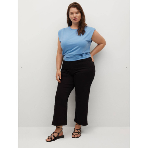 #16 Mango Padded shoulders t-shirt - Picture 7 of 10